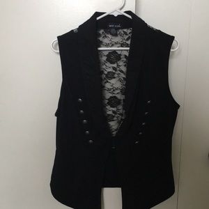 Black vest